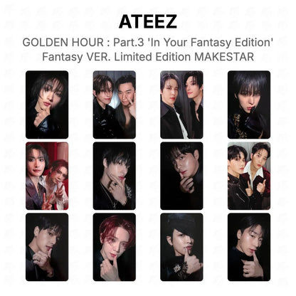 ATEEZ GOLDEN HOUR : Part.3 'In Your Fantasy Edition' Fantasy VER. Limited Edition MAKESTAR Official Photocard