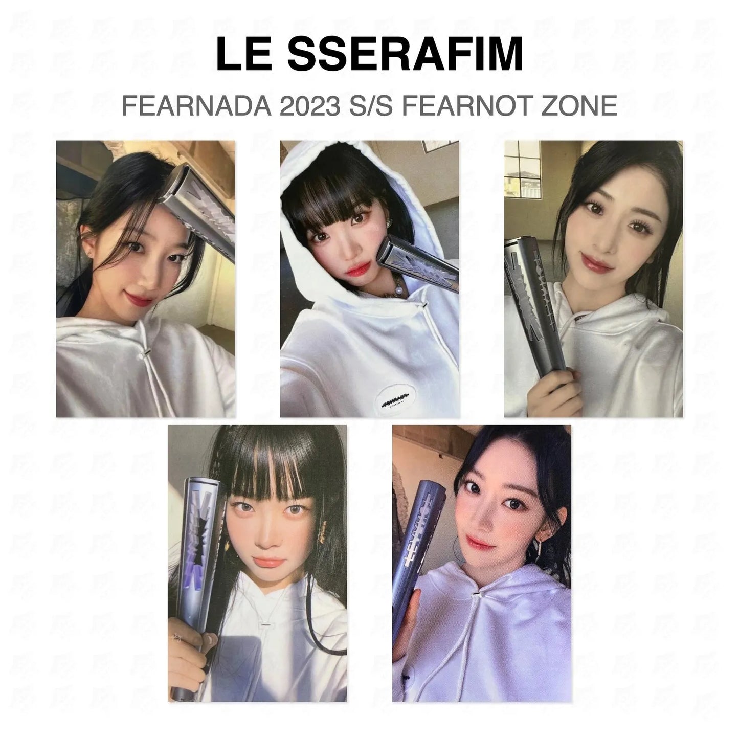 LE SSERAFIM FEARNADA 2023 S/S FEARNOT ZONE Official Photocard