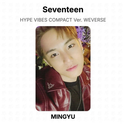 Seventeen HYPE VIBES COMPACT Ver. WEVERSE Official Photocard