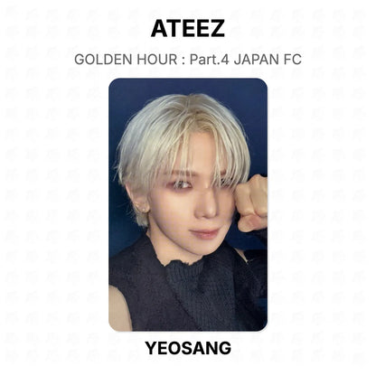 ATEEZ GOLDEN HOUR : Part.4 JAPAN FC Official Photocard