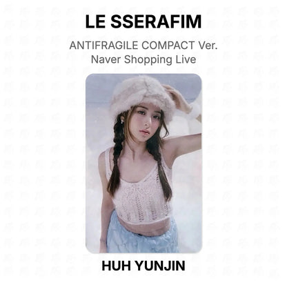 LE SSERAFIM ANTIFRAGILE COMPACT Ver. Naver Shopping Live Official Photocard