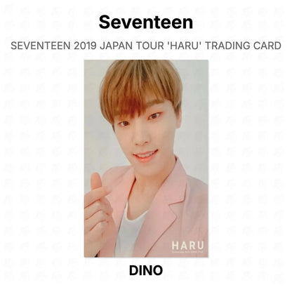 Seventeen 2019 JAPAN TOUR 'HARU' TRADING CARD Official Photocard