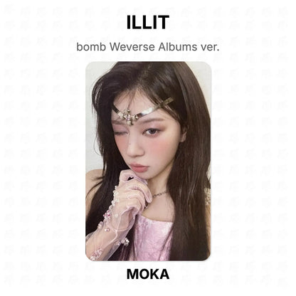 ILLIT bomb Weverse Albums ver. Official Photocard