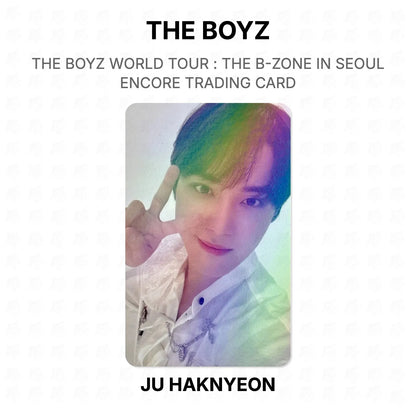 THE BOYZ WORLD TOUR : THE B-ZONE IN SEOUL ENCORE TRADING CARD Official Photocard