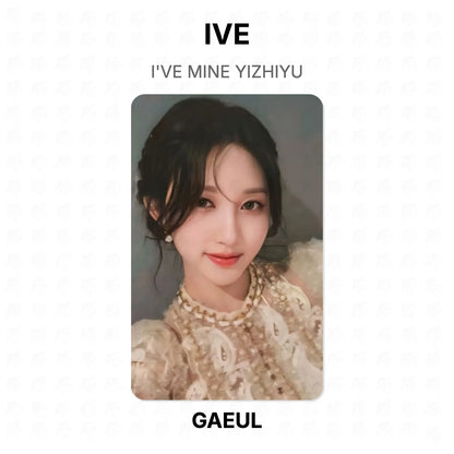 IVE I'VE MINE YIZHIYU Official Photocard