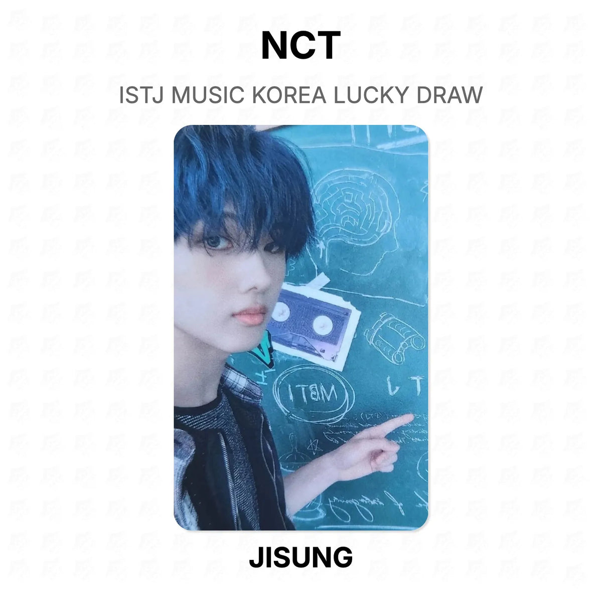 NCT ISTJ MUSIC KOREA LUCKY DRAW Official Photocard
