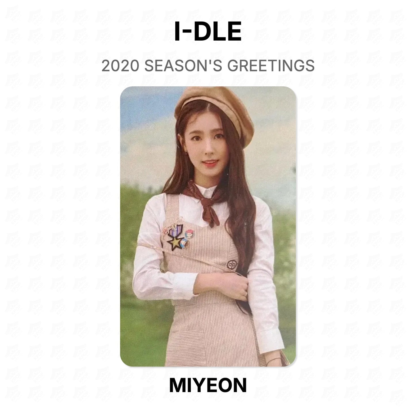 I-DLE 2020 SEASON'S GREETINGS Official Photocard
