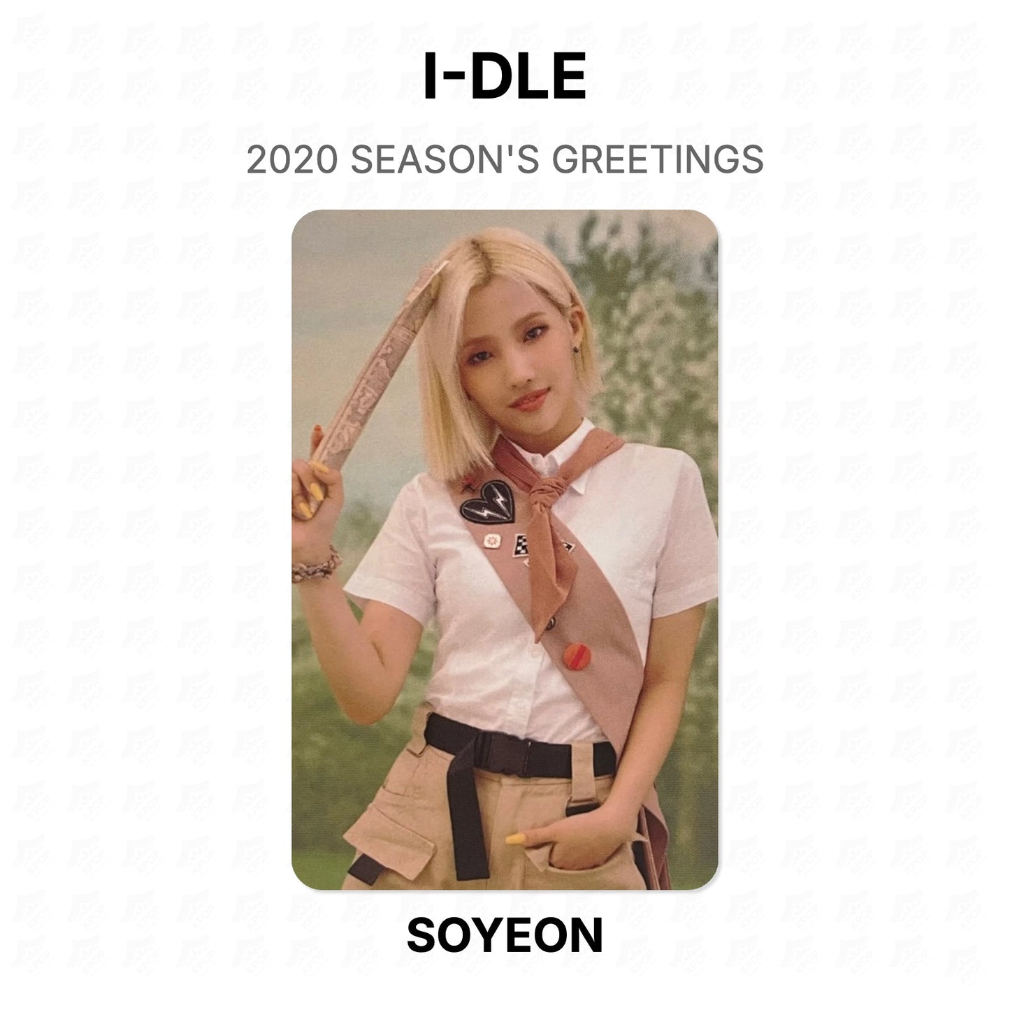 I-DLE 2020 SEASON'S GREETINGS Official Photocard