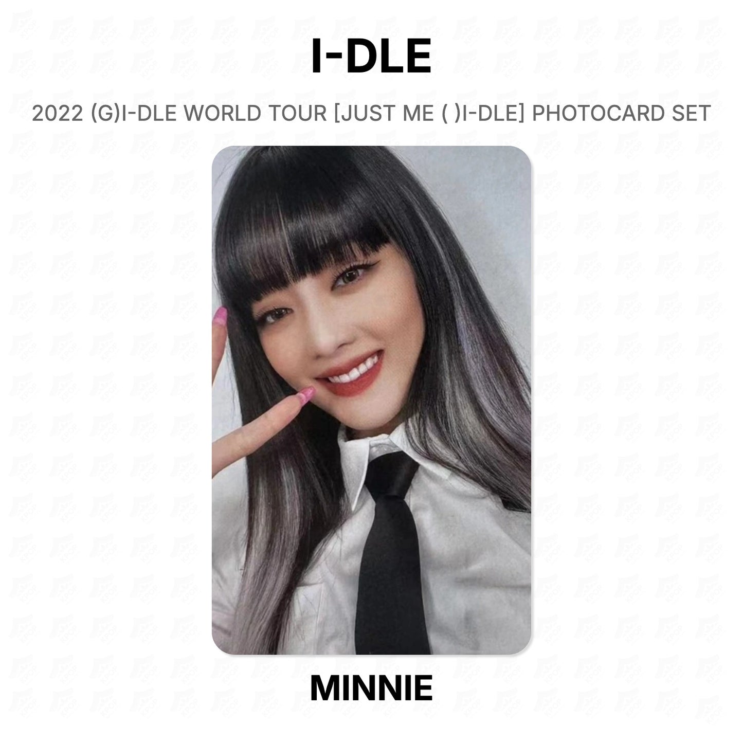 I-DLE 2022 (G)I-DLE WORLD TOUR [JUST ME ( )I-DLE] PHOTOCARD SET Official Photocard