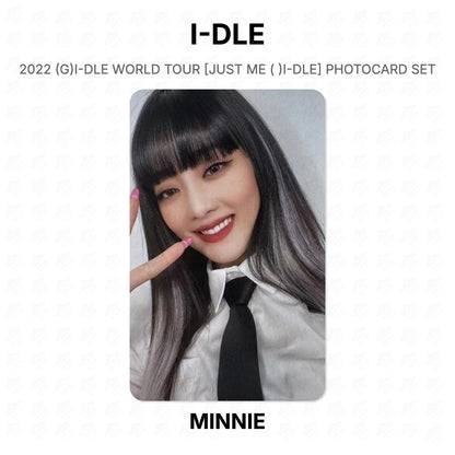 I-DLE 2022 (G)I-DLE WORLD TOUR [JUST ME ( )I-DLE] PHOTOCARD SET Official Photocard