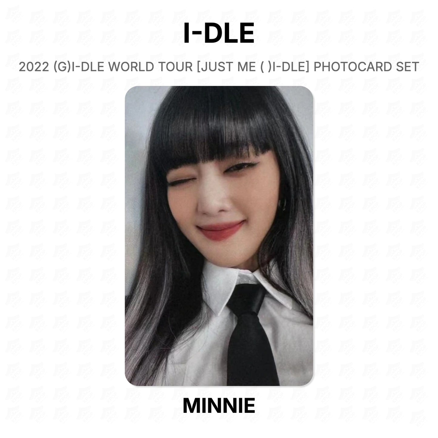 I-DLE 2022 (G)I-DLE WORLD TOUR [JUST ME ( )I-DLE] PHOTOCARD SET Official Photocard