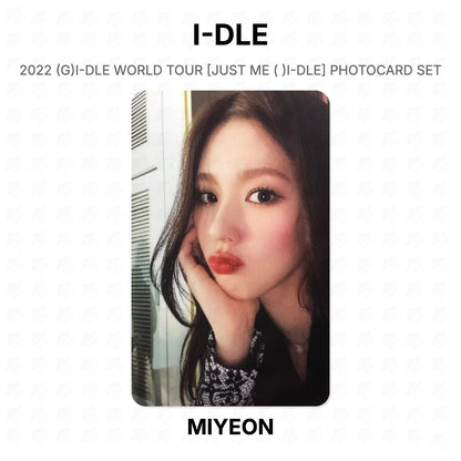 I-DLE 2022 (G)I-DLE WORLD TOUR [JUST ME ( )I-DLE] PHOTOCARD SET Official Photocard