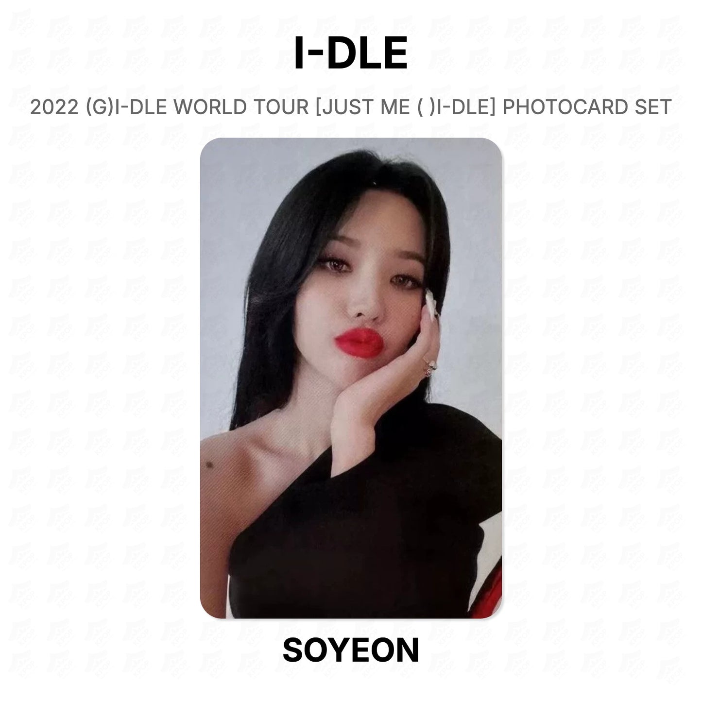 I-DLE 2022 (G)I-DLE WORLD TOUR [JUST ME ( )I-DLE] PHOTOCARD SET Official Photocard