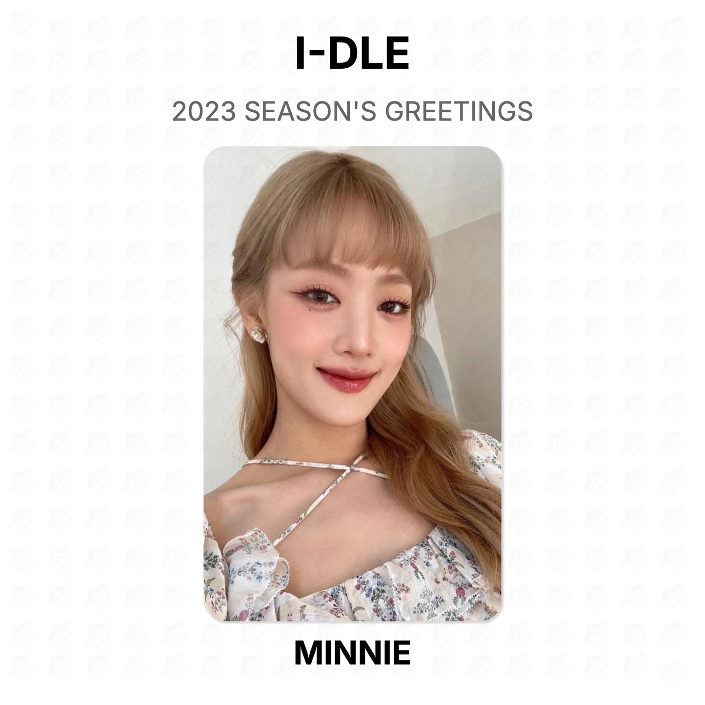 I-DLE 2023 SEASON'S GREETINGS Official Photocard
