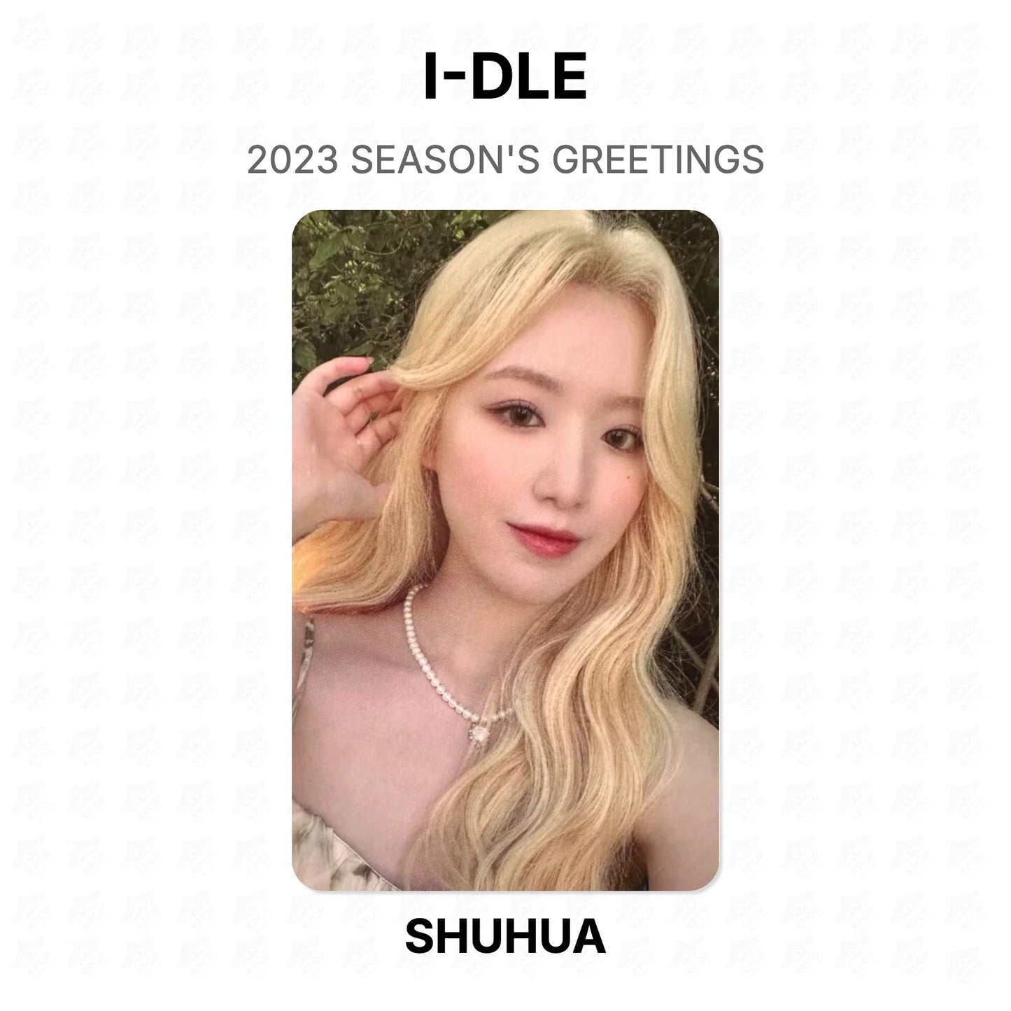 I-DLE 2023 SEASON'S GREETINGS Official Photocard