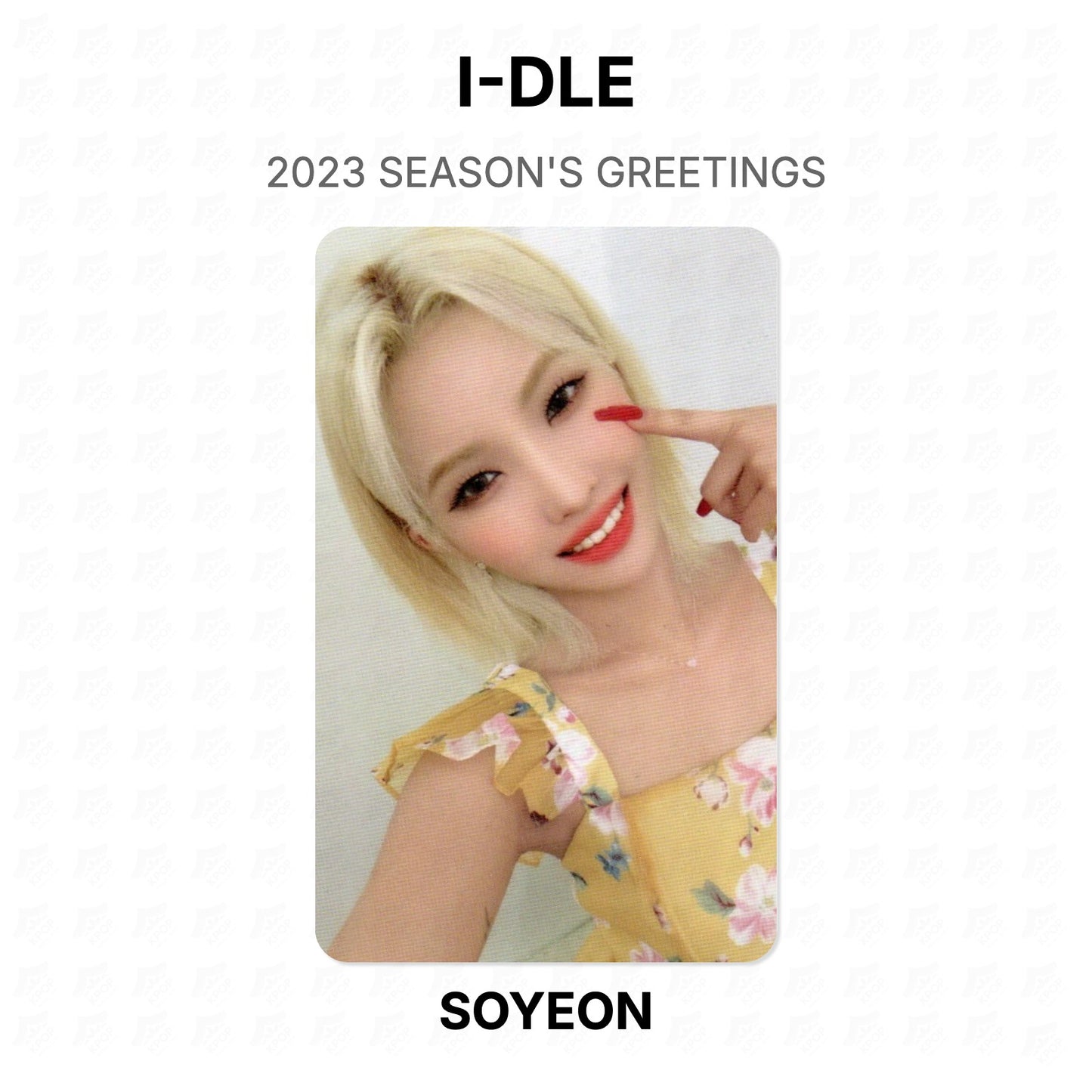 I-DLE 2023 SEASON'S GREETINGS Official Photocard