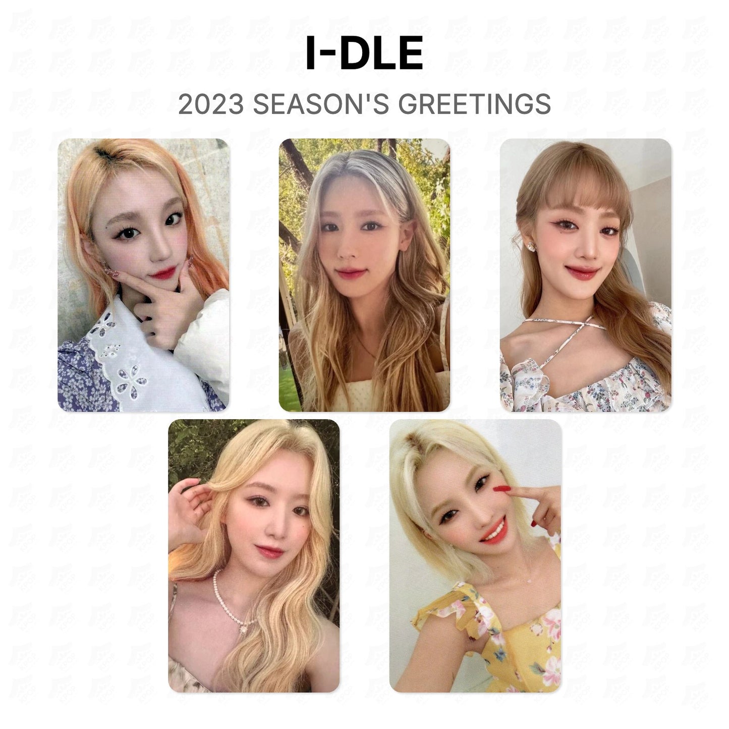 I-DLE 2023 SEASON'S GREETINGS Official Photocard