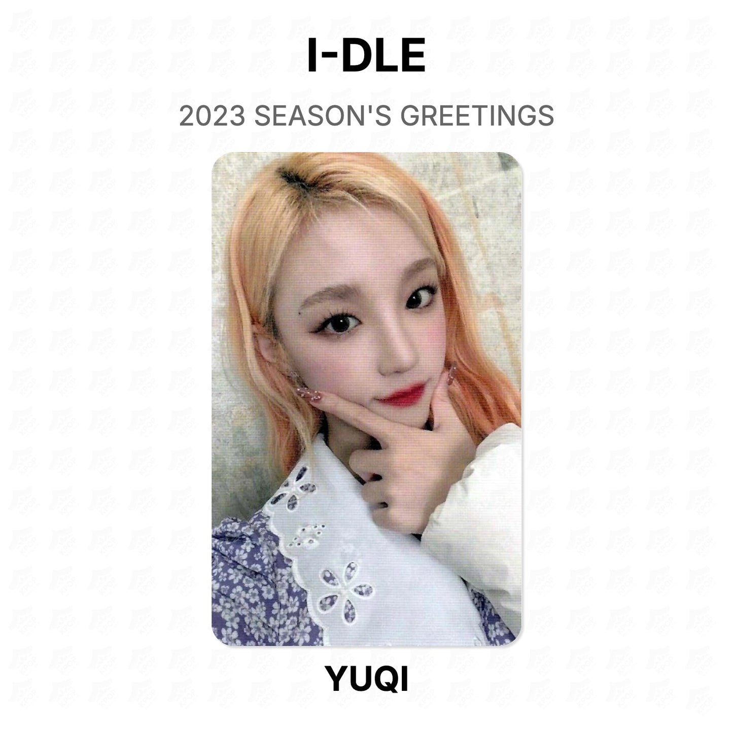 I-DLE 2023 SEASON'S GREETINGS Official Photocard