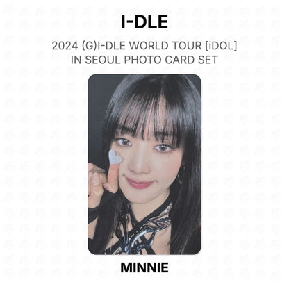 I-DLE 2024 (G)I-DLE WORLD TOUR [iDOL] IN SEOUL PHOTO CARD SET Official Photocard