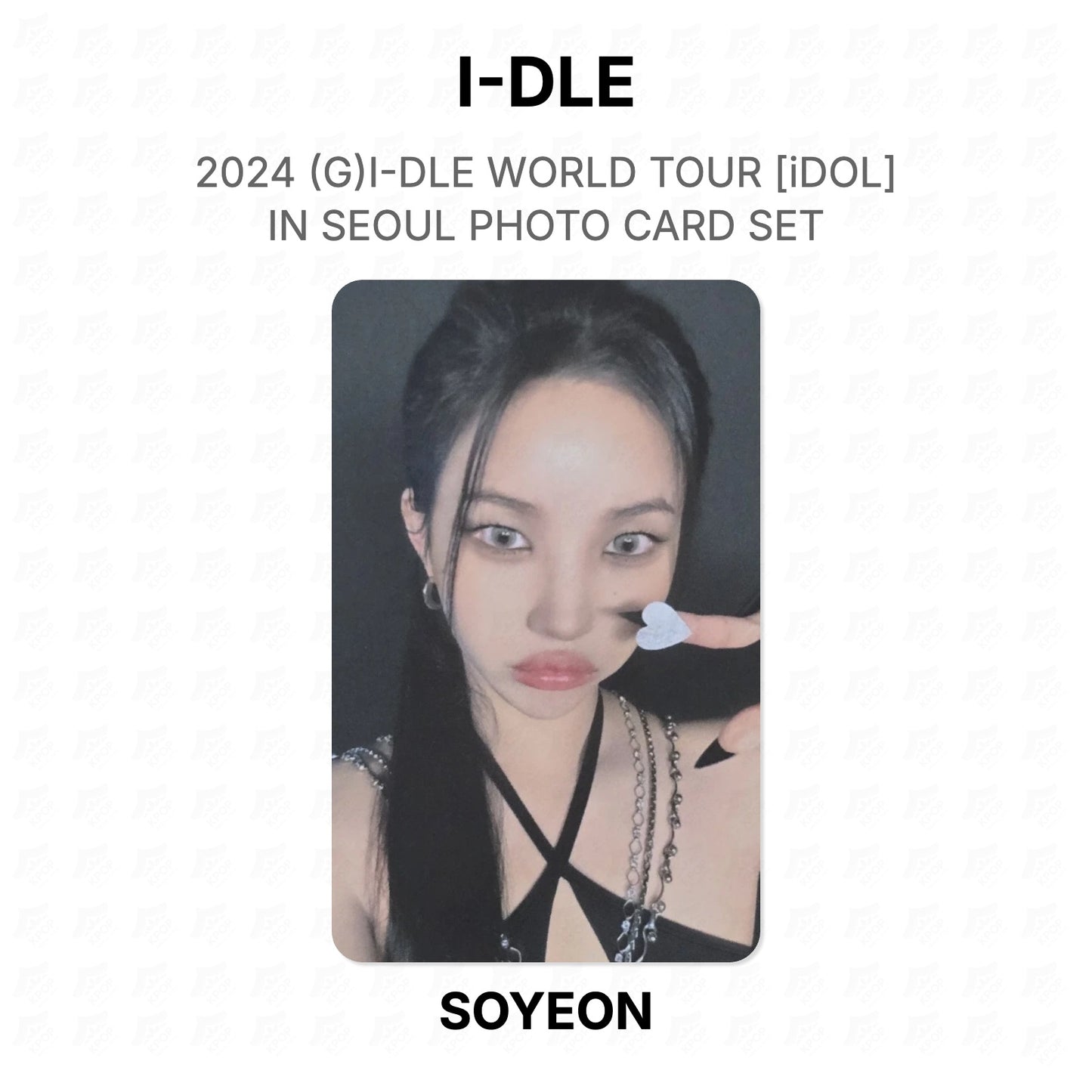 I-DLE 2024 (G)I-DLE WORLD TOUR [iDOL] IN SEOUL PHOTO CARD SET Official Photocard