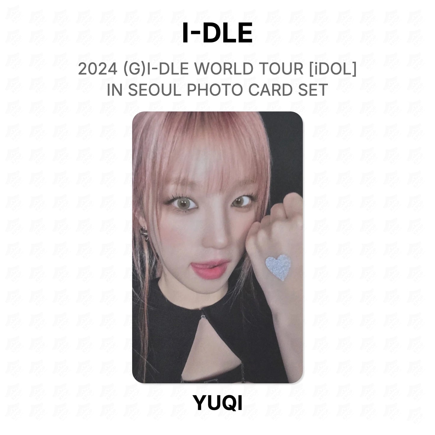 I-DLE 2024 (G)I-DLE WORLD TOUR [iDOL] IN SEOUL PHOTO CARD SET Official Photocard