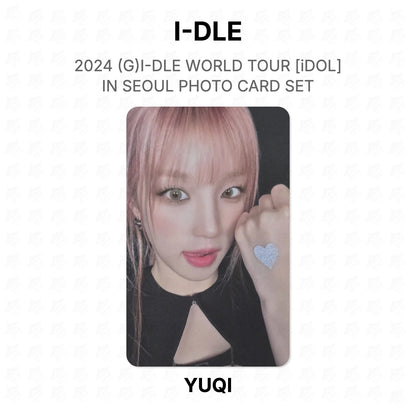 I-DLE 2024 (G)I-DLE WORLD TOUR [iDOL] IN SEOUL PHOTO CARD SET Official Photocard