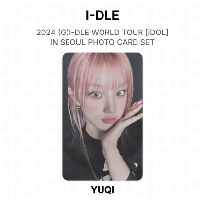 I-DLE 2024 (G)I-DLE WORLD TOUR [iDOL] IN SEOUL PHOTO CARD SET Official Photocard