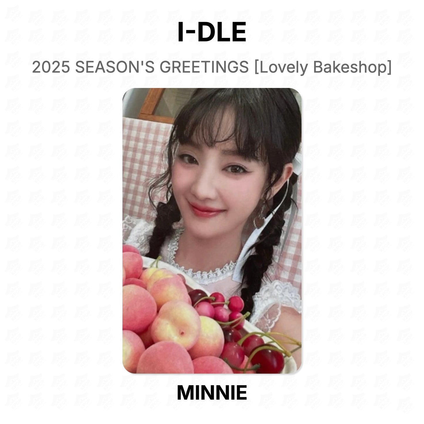 I-DLE 2025 SEASON'S GREETINGS [Lovely Bakeshop] Official Photocard