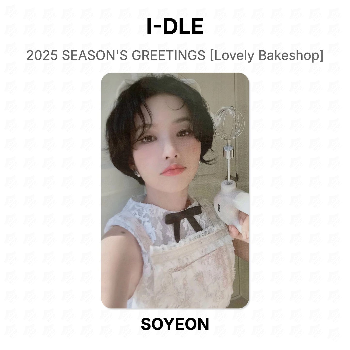 I-DLE 2025 SEASON'S GREETINGS [Lovely Bakeshop] Official Photocard