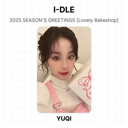 I-DLE 2025 SEASON'S GREETINGS [Lovely Bakeshop] Official Photocard