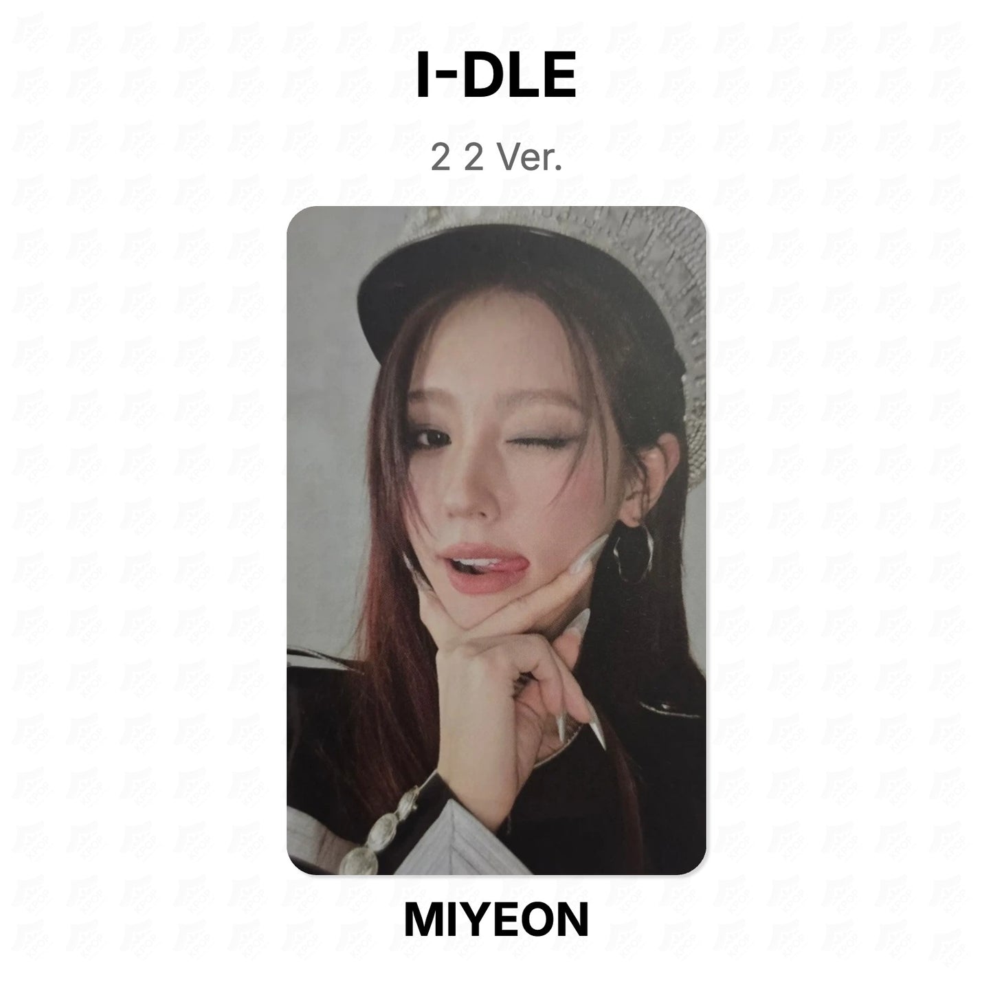 I-DLE 2 2 Ver. Official Photocard