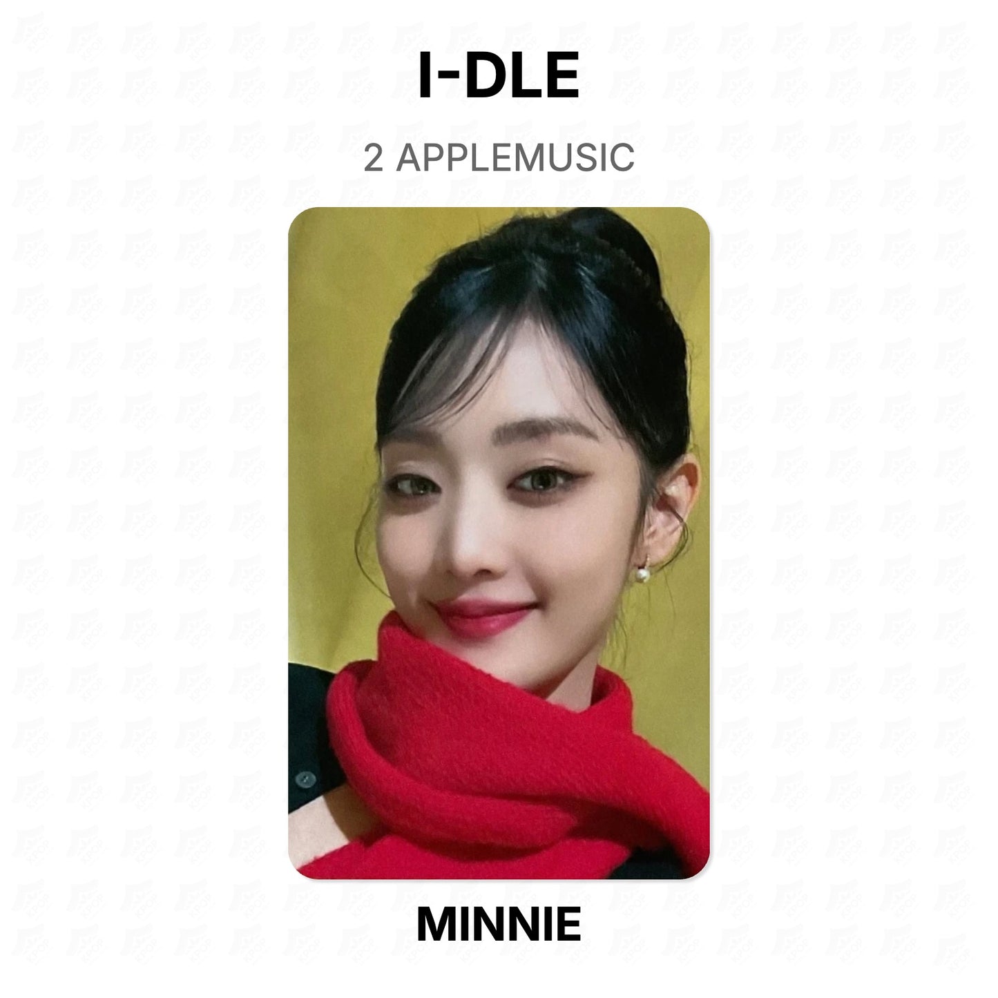 I-DLE 2 APPLEMUSIC Official Photocard
