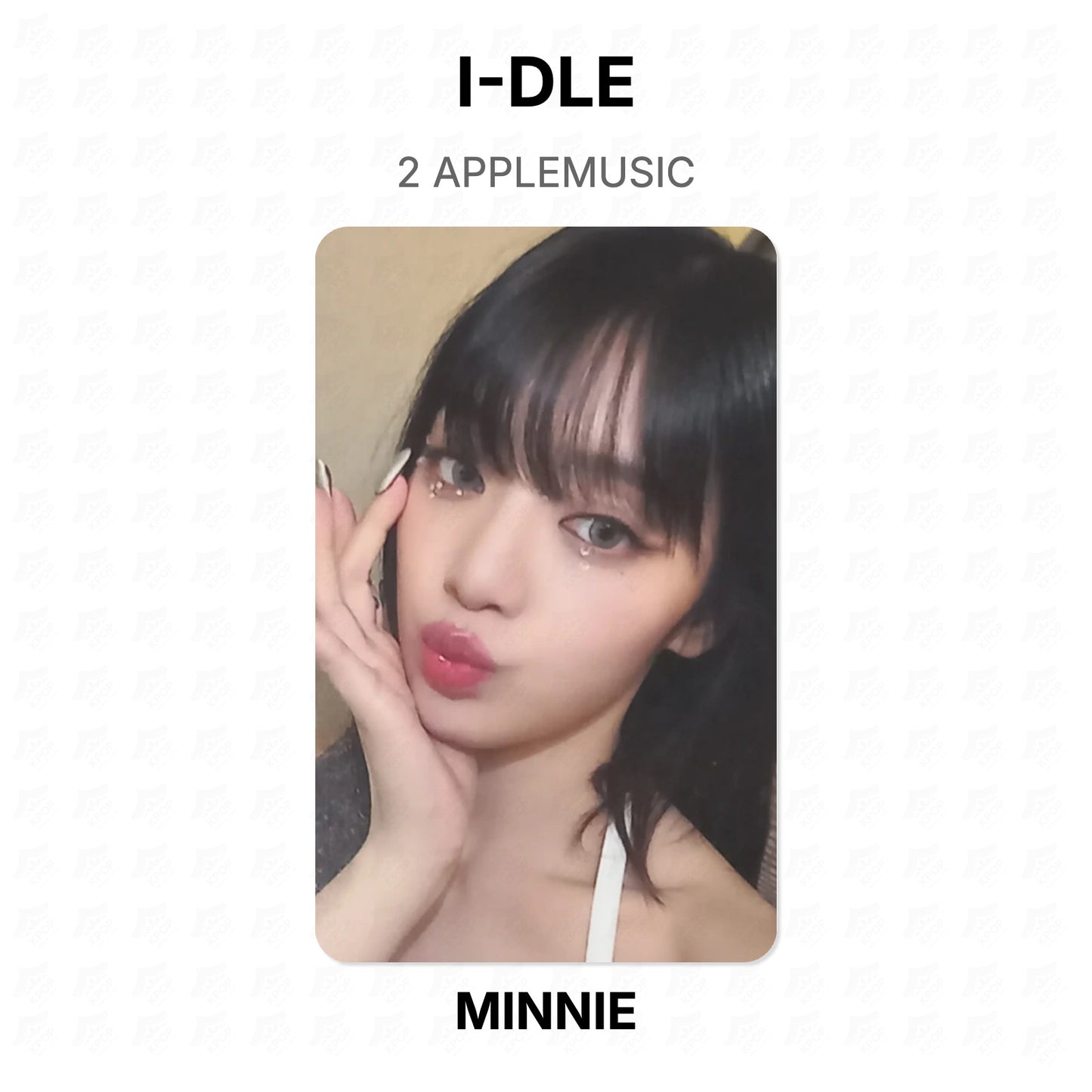 I-DLE 2 APPLEMUSIC Official Photocard
