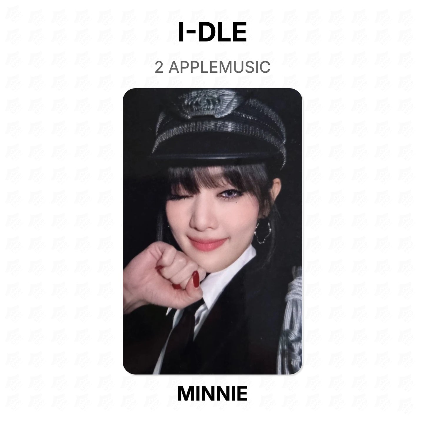 I-DLE 2 APPLEMUSIC Official Photocard