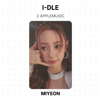 I-DLE 2 APPLEMUSIC Official Photocard
