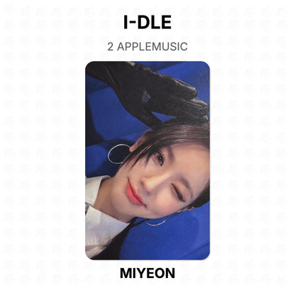 I-DLE 2 APPLEMUSIC Official Photocard