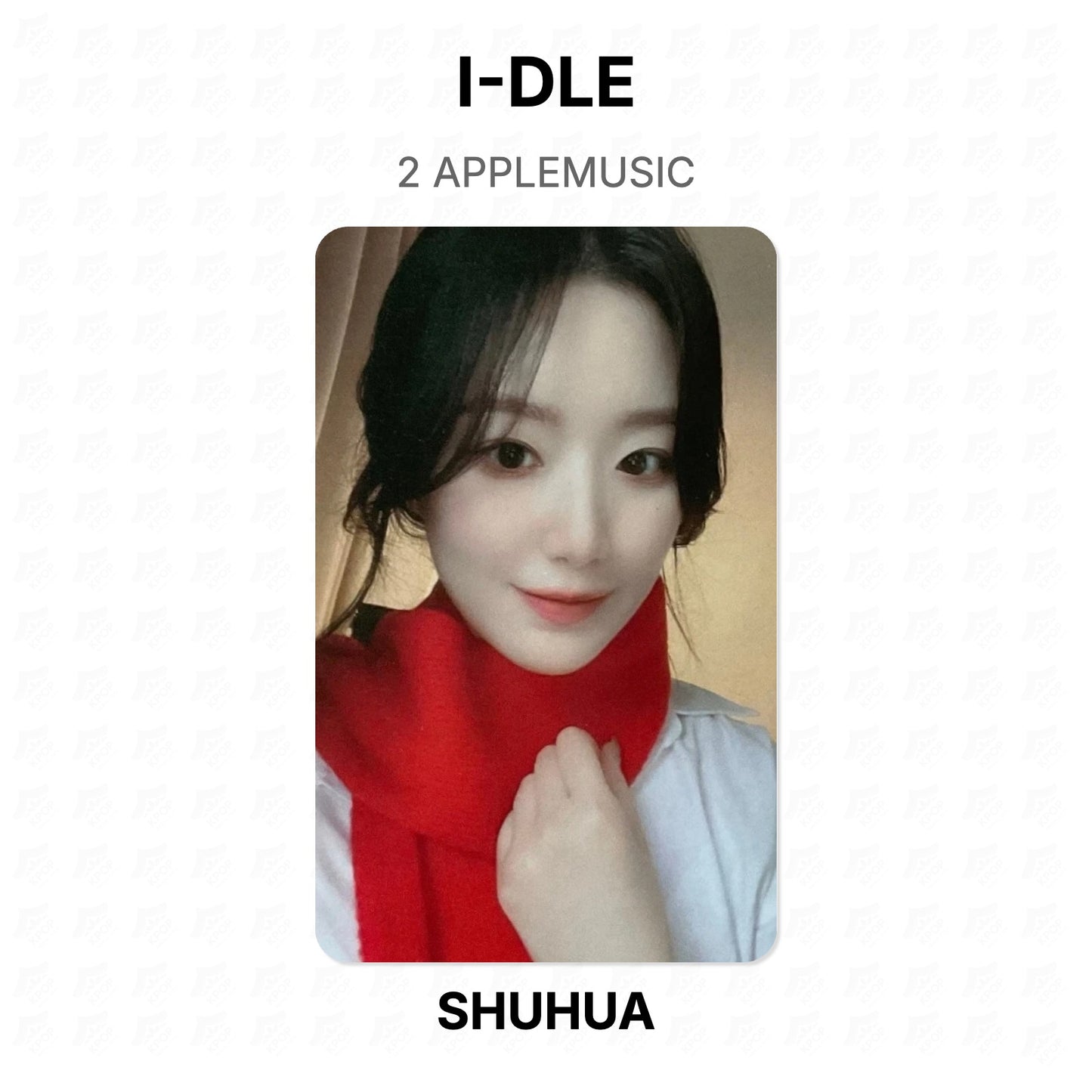 I-DLE 2 APPLEMUSIC Official Photocard
