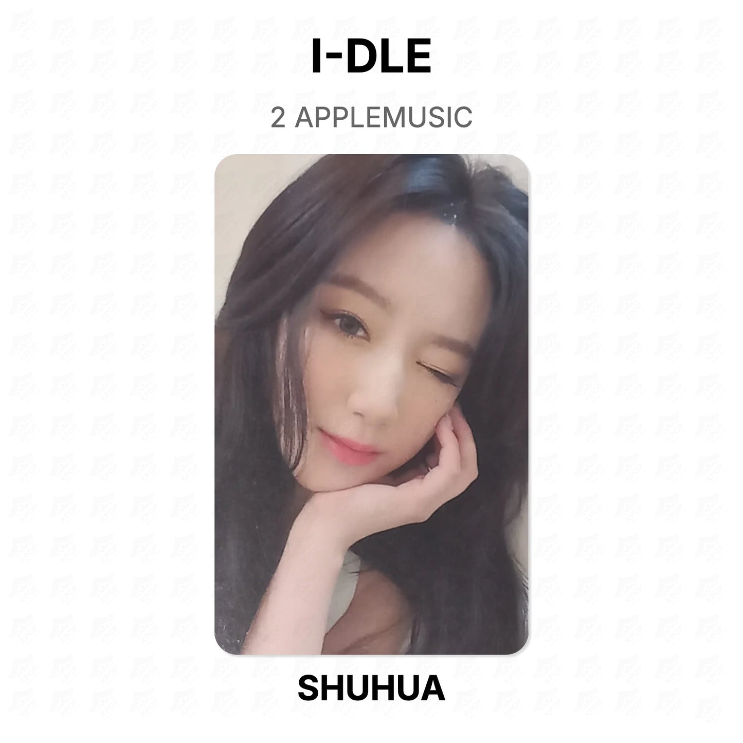 I-DLE 2 APPLEMUSIC Official Photocard