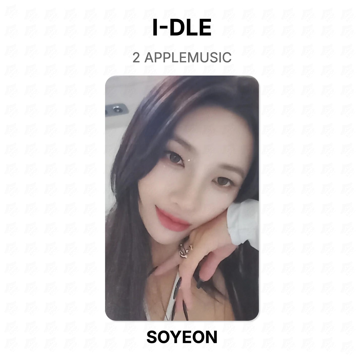 I-DLE 2 APPLEMUSIC Official Photocard