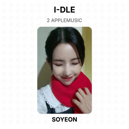 I-DLE 2 APPLEMUSIC Official Photocard