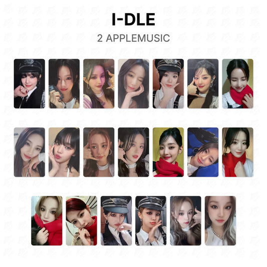 I-DLE 2 APPLEMUSIC Official Photocard