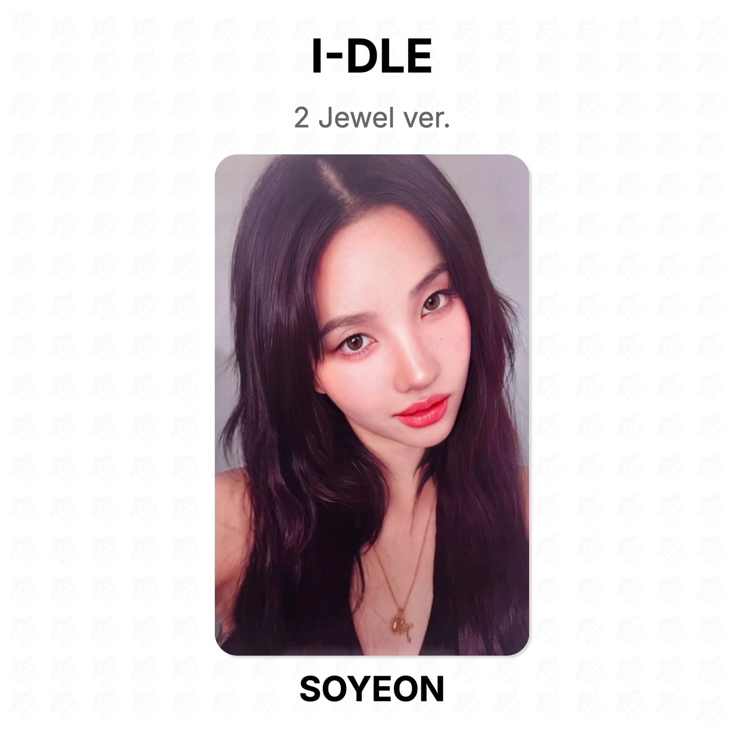 I-DLE 2 Jewel ver. Official Photocard
