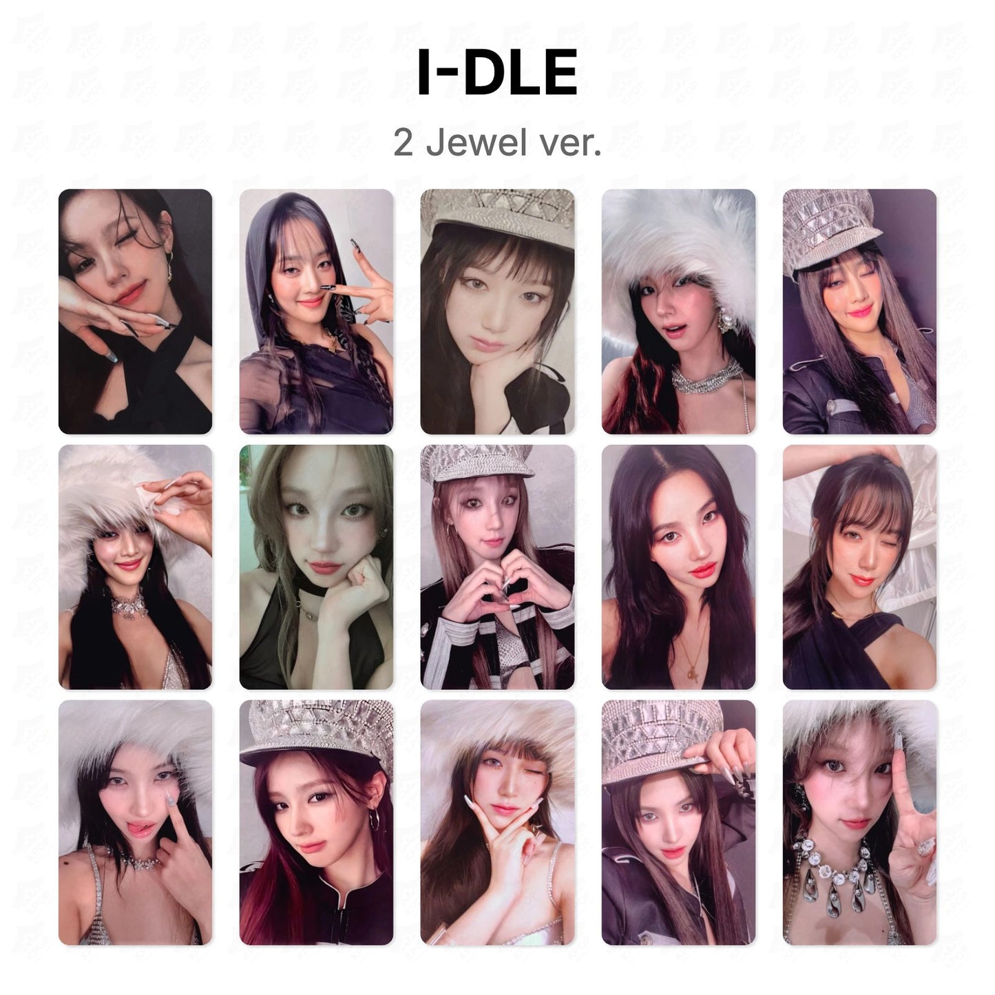 I-DLE 2 Jewel ver. Official Photocard