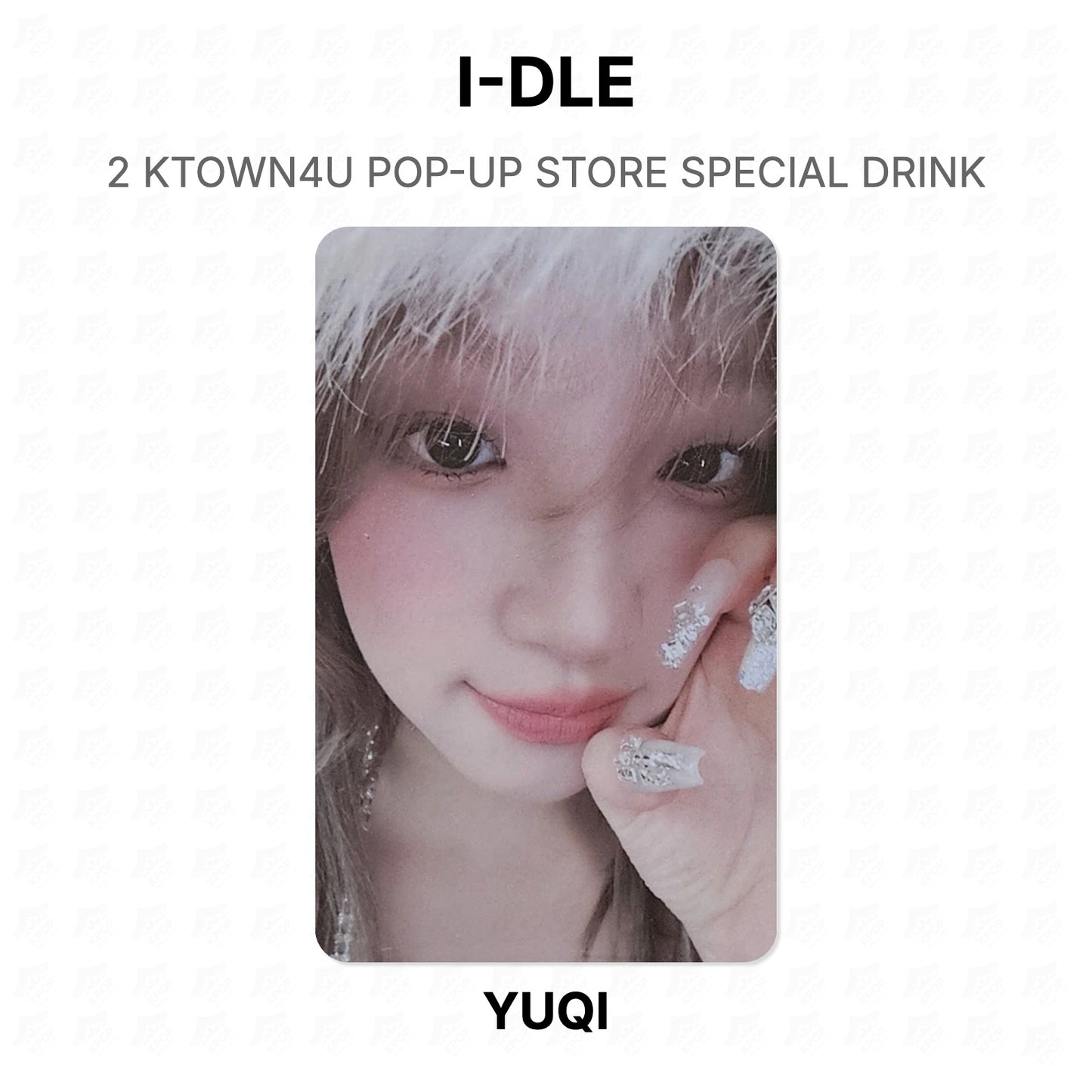 I-DLE 2 KTOWN4U POP-UP STORE SPECIAL DRINK Official Photocard