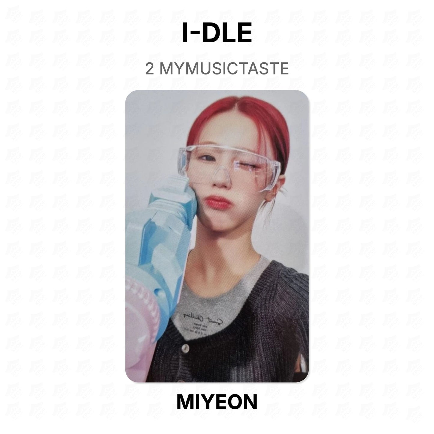 I-DLE 2 MYMUSICTASTE Official Photocard
