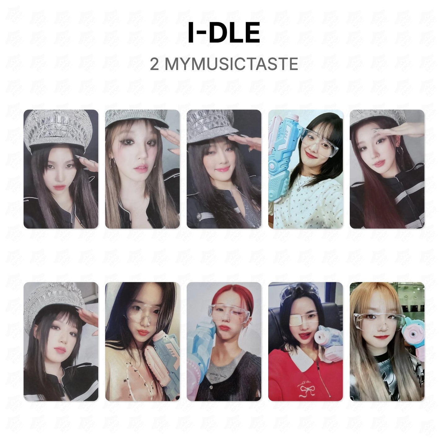 I-DLE 2 MYMUSICTASTE Official Photocard