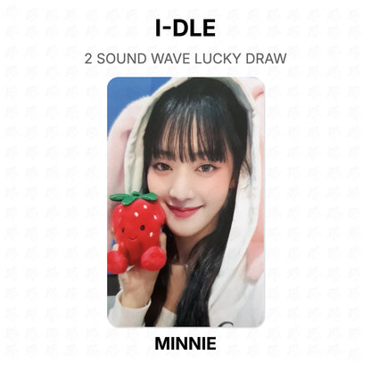 I-DLE 2 SOUND WAVE LUCKY DRAW Official Photocard