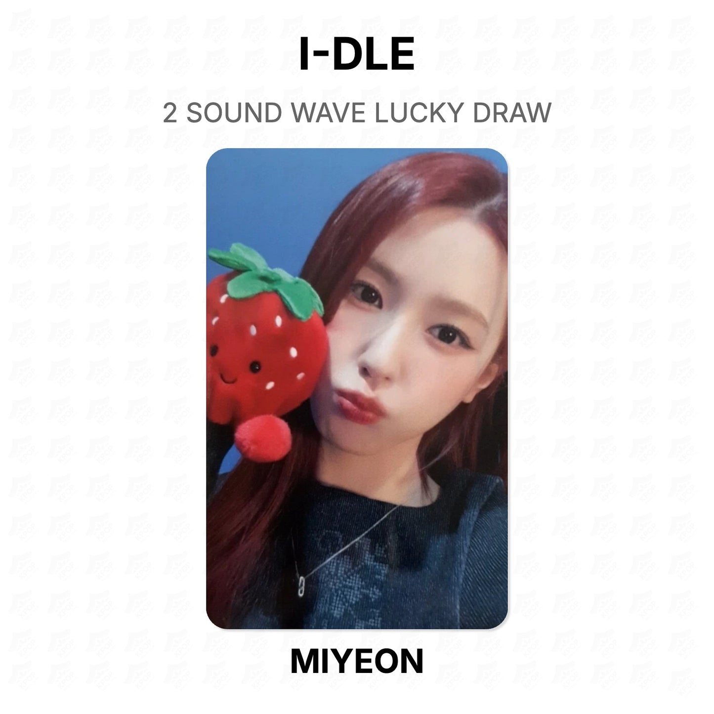 I-DLE 2 SOUND WAVE LUCKY DRAW Official Photocard