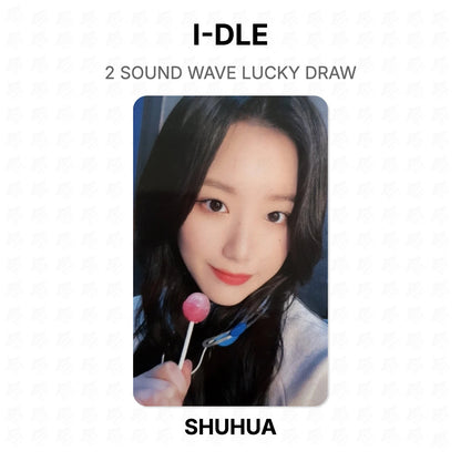 I-DLE 2 SOUND WAVE LUCKY DRAW Official Photocard
