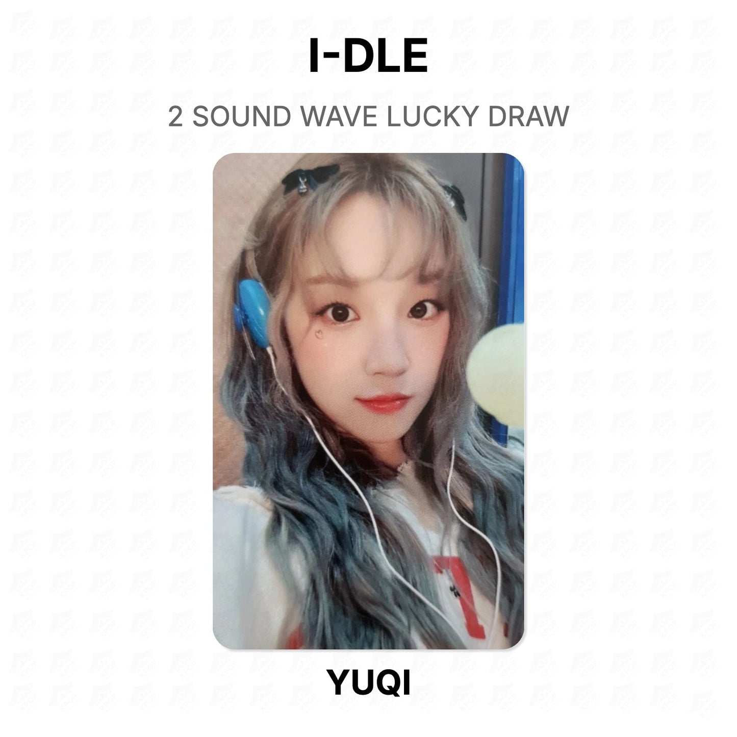 I-DLE 2 SOUND WAVE LUCKY DRAW Official Photocard